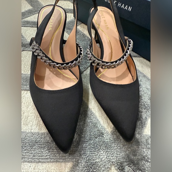 Cole Haan Vandam Jewel Slingback NIB Size 8.5 - Picture 4 of 5